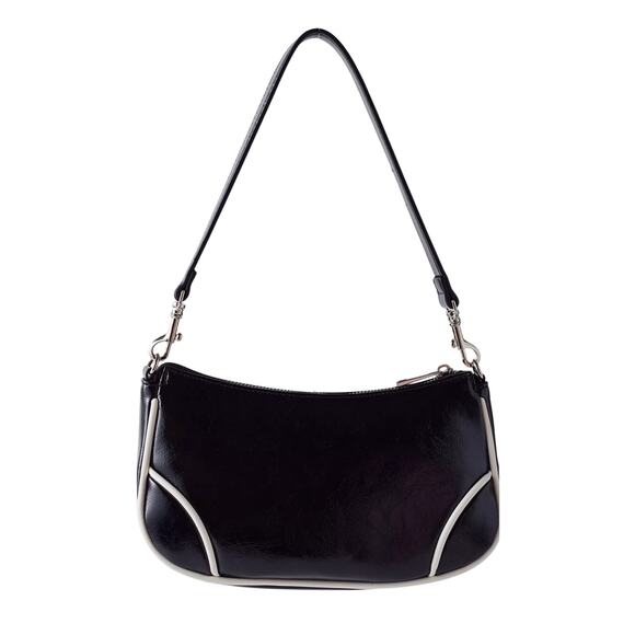 NWT Daphne Star Faux Leather Moto Bag - Picture 2 of 3